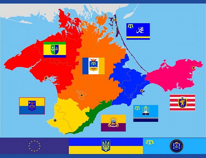 карта Крима